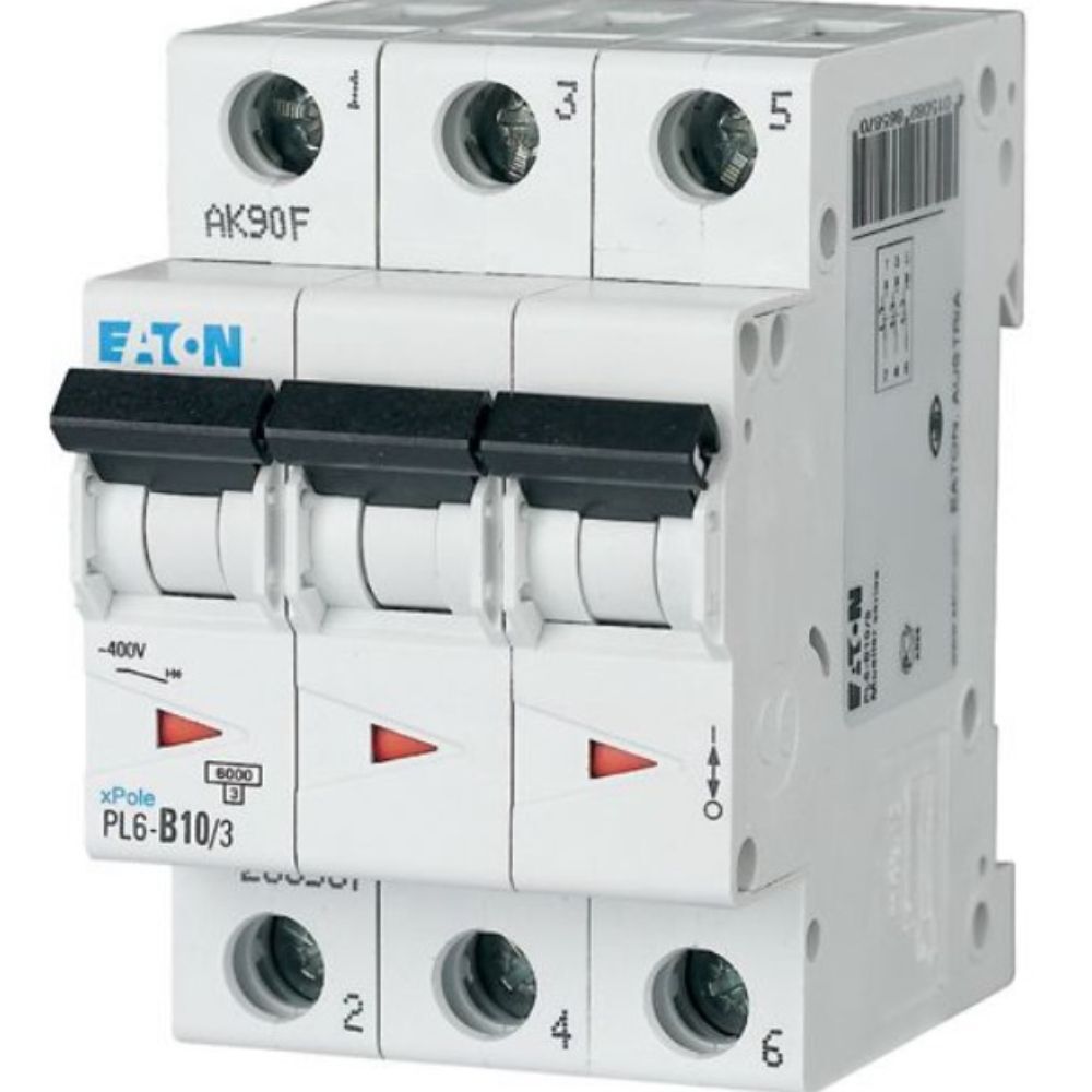 EATON PL6-B10/3 OTOMATİK SİGORTA - 6KA - B EĞRİSİ - Y7-286587