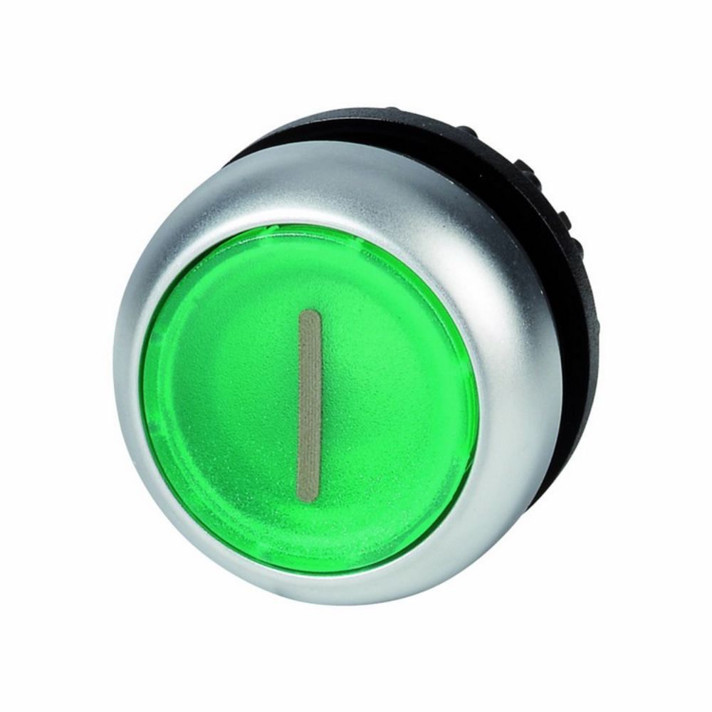 EATON M22-DL-G-X1 ILLUM. PUSH-BUTT.,FLUSH,GREEN,İN