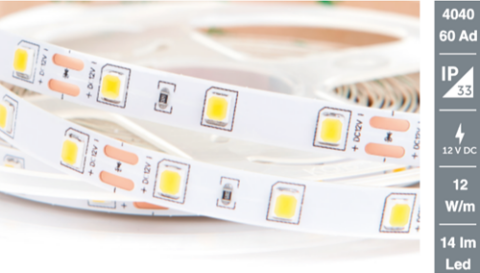 İNOLED 2835 120 LED DAHİLİ ŞERİT LED(D.B-4000K)