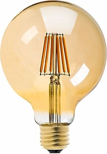 CATA 6W RUSTİK LED G90 GLOP AMPUL (E27)(AMBER)
