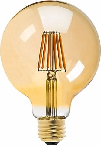 CATA 6W RUSTİK LED G90 GLOP AMPUL (E27)(AMBER)