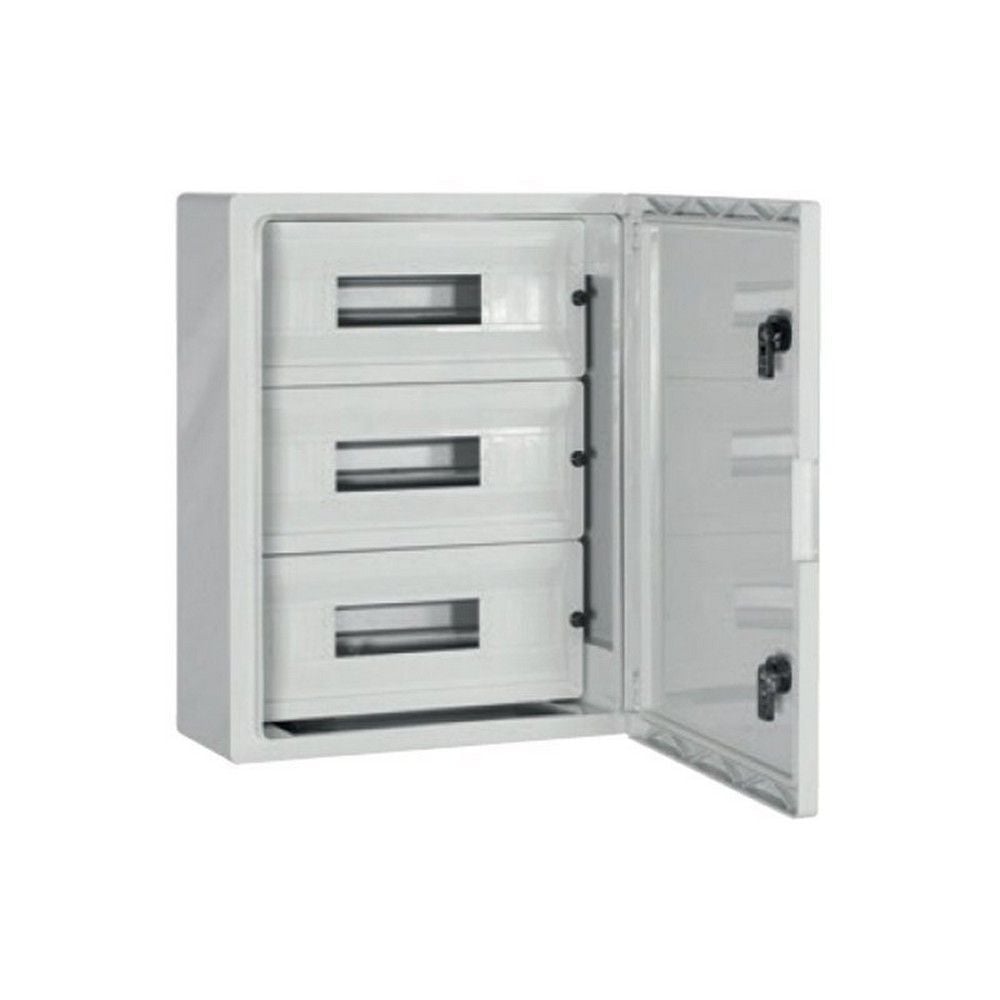 ÇETİNKAYA 40X50X17,5 ABS PANO 3×17 OPAK KAPAKLI