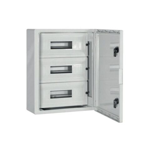 ÇETİNKAYA 40X60X20 ABS PANO 4×17 OPAK KAPAKLI
