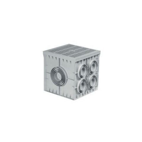 ÇETİNKAYA ÇP 555553 55X55X50 ABS YERALTI BUATI 10 ÇIKIŞLI KAPAKSIZ