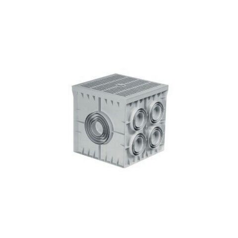 ÇETİNKAYA ÇP 555553 55X55X50 ABS YERALTI BUATI 10 ÇIKIŞLI KAPAKSIZ