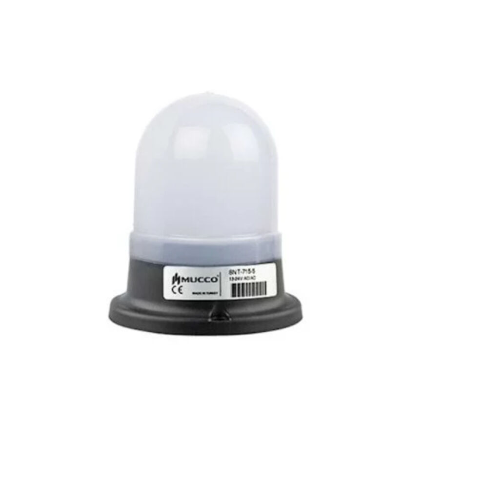 MUCCO 12V-24VDC SABİT-FLAŞÖR-ÇAKAR-DÖNER RGBİKAZ L