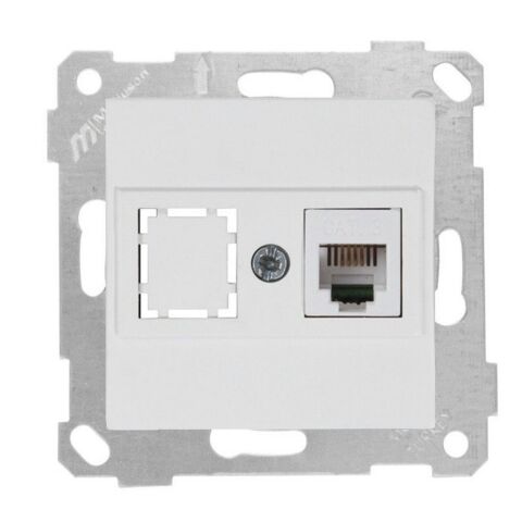 MUTLUSAN RİTA MEK TUŞ TELEFON PRİZİ 1XRJ12 BEYAZ