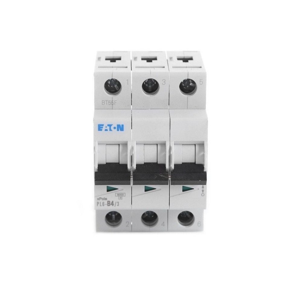 EATON 286585 MİNYATÜR DEVRE KESİCİ - 6KA - B EĞRİSİ - 3X4A