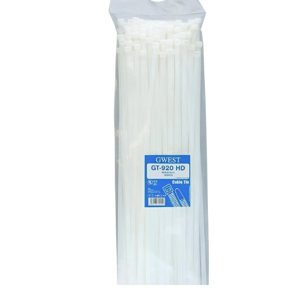 GWEST GT 920 HD (100 ADET) 920X9MM BEYAZ KABLO BAĞI