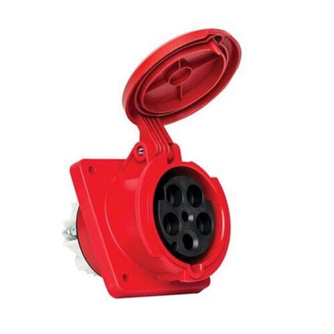 METE ENERJİ 5X63A. IP44 MAKİNE PRİZİ -EĞİK- 406533