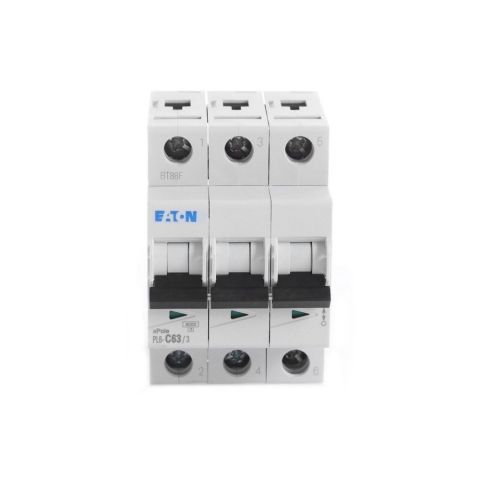 EATON 286607 MİNYATÜR DEVRE KESİCİ - 6KA - C EĞRİSİ - 3X63A