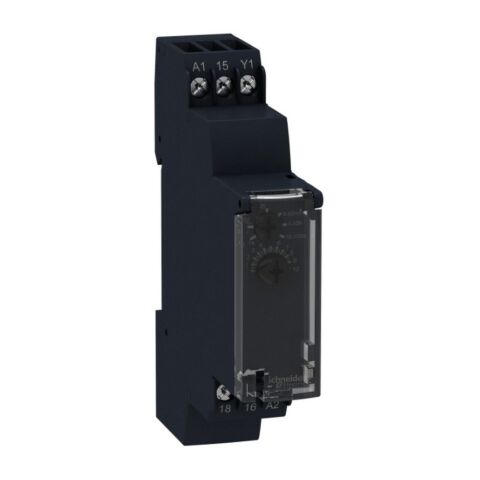 SCHNEIDER ÇEKMEDE GECİKME ZAMAN RÖLESİ 24VDC & 24-240 VAC  0,1 SN  100SAAT  8 A  RE17RAMU