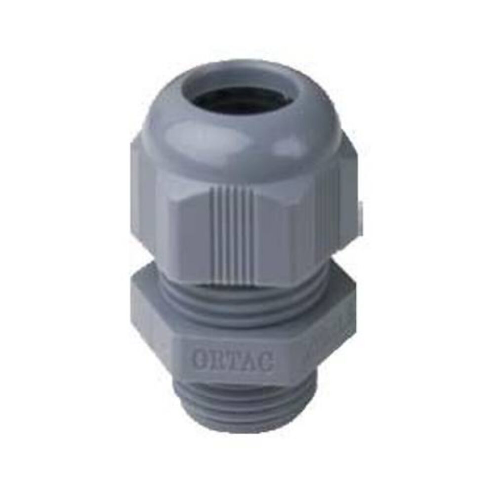 ORTAÇ M20X1.5 ETANJ TİP KABLO RAKORU (SOMUNLU) GRİ OR0462 OMRG 05