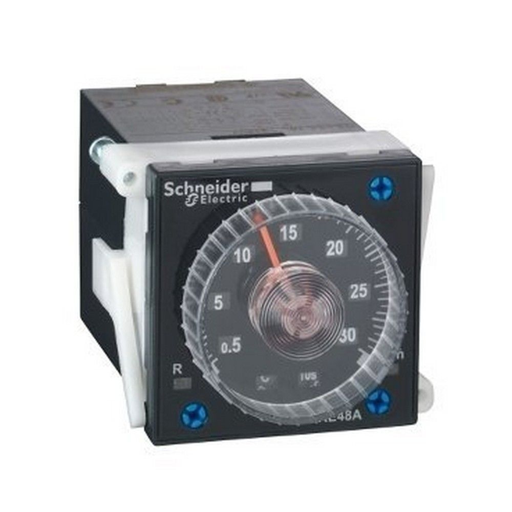 SCHNEIDER RE48AML12MW 240V AC/DC 5A 2 KONTAKLI ÇOK FONKSİYONLU ZAMAN RÖLESİ