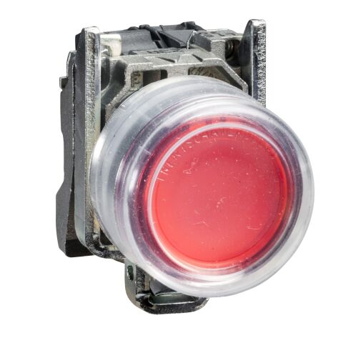 SCHNEIDER PLASTİK KILIFLI YAYLI KIRMIZI BUTON 22 MM 1NK 3389110887013