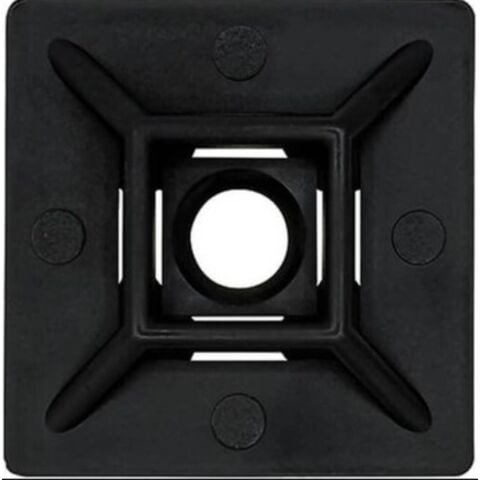 GWEST HW-4AB 28X28 (100 ADET) SİYAH YAPIŞKANLI KROŞELER