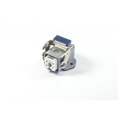 EMAS EBM05PE46 5 KONTAKLI EĞİK PRİZ ALT.GİR.METAL AÇMALI