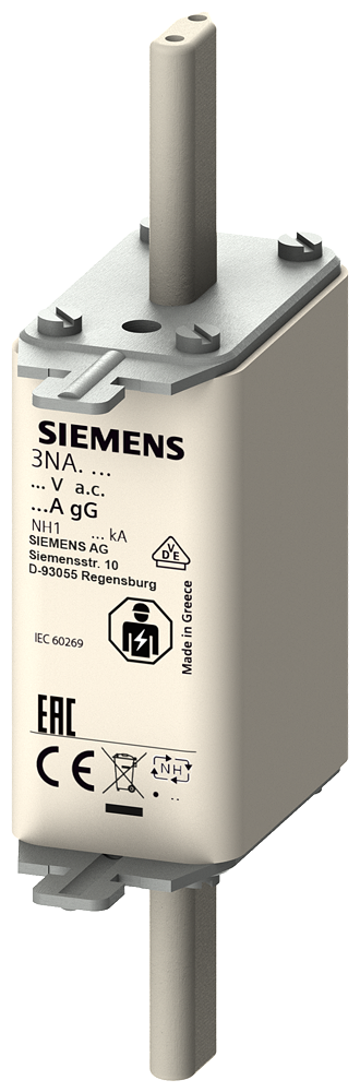 SIEMENS STEATİT(SERAMİK) GÖVDELİ NH-BIÇAKLI SİGORTA-SIEMEN