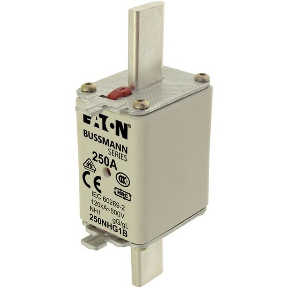 EATON 250NHG1B NH SİGORTA 1-BOY, GG/GL, 500V, 120KA - 250 A