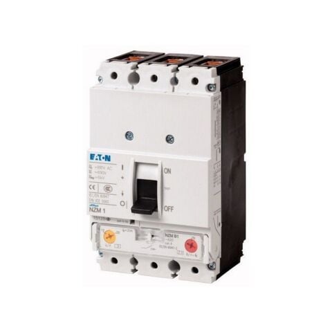 EATON NZMN1-A125 KOMPAKT ŞALTER (AYARLANABİLİR TERMİK-MANYETİK KORUMALI) 3X125A 50KA
