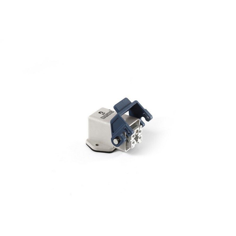 EMAS EBP05PE41 5 KUTUP PLASTIK GRİ EĞİK PRİZ PL. MANDALLI