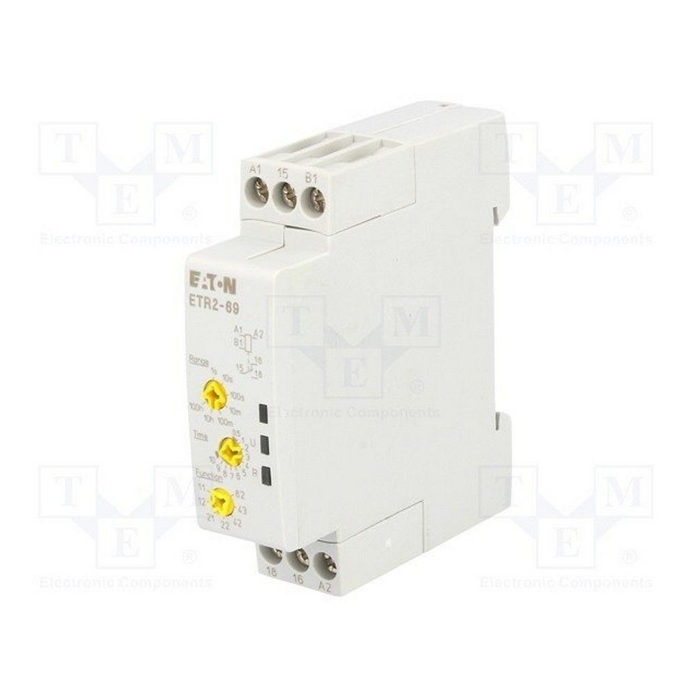 EATON ETR2-69 ELEKTRONİK ZAMAN RÖLESİ (17,5MM) - ÇOK FONKSİYONLU
