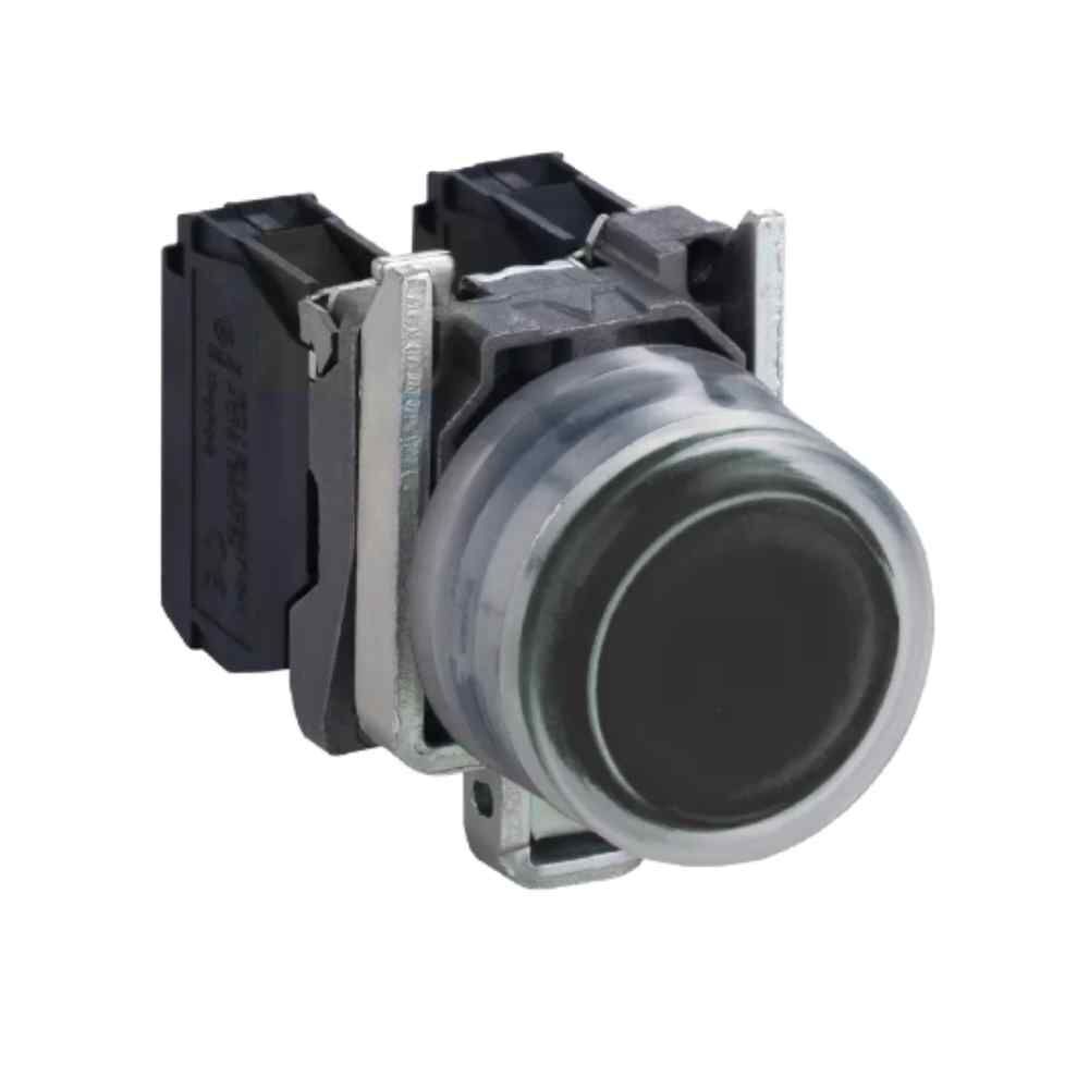 SCHNEIDER 22 MM 1NA PLASTİK KILIFLI YAYLI SİYAH BUTON 3389110886993
