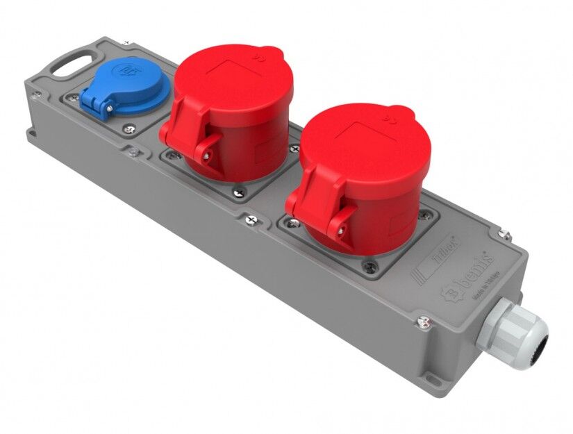 BEMİS CEE NORM IP44 5-32A 2AD.1-16A1AD GRUPPRİZ-BEMİS