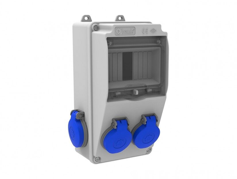 BEMİS 1-16A.220V.2AD ÖN-1-16A.220V.2AD YAN-BEMİS