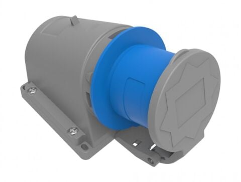 BEMİS 3-32A.220V.90° EĞİK DUVAR FİŞKAPAKLI-BEMİS