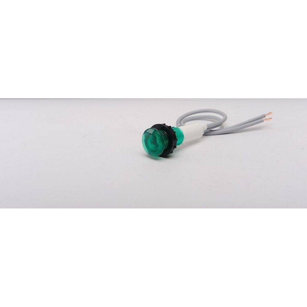 EMAS S100LY SİNYAL LEDLİ 10MM 220V.NOR.YEŞ.12.5 CM