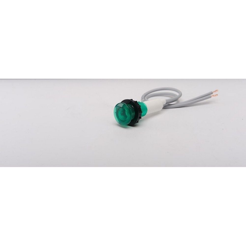 EMAS S100LY SİNYAL LEDLİ 10MM 220V.NOR.YEŞ.12.5 CM