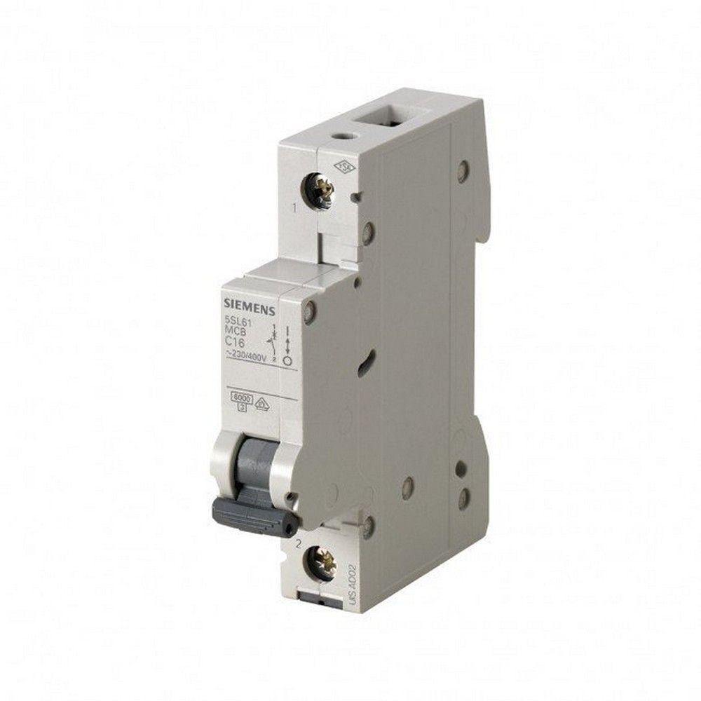 SIEMENS 5SL6120-7YA 20A 1 FAZLI 5SL CLASSİC ANAHTARLI OTOMATİK SİGORTA 6KA C TİPİ YAVAŞ KARAKTERLİ