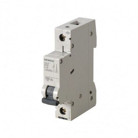 SIEMENS 5SL6120-7YA 20A 1 FAZLI 5SL CLASSİC ANAHTARLI OTOMATİK SİGORTA 6KA C TİPİ YAVAŞ KARAKTERLİ