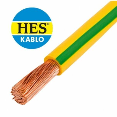 HES 1X2,50 NYAF KABLO SARİYEŞİL ( 100 METRE )