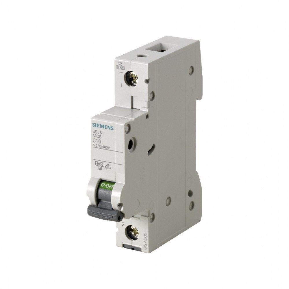 SIEMENS 5SL6140-7 40A 1 FAZLI 70 MM ANAHTARLI OTOMATİK SİGORTA 6KA C TİPİ YAVAŞ KARAKTERLİ