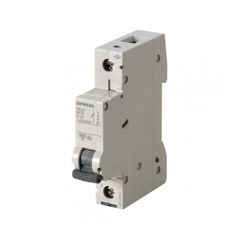 SIEMENS 5SL6140-7YA 40A 1 FAZLI 5SL CLASSİC ANAHTARLI OTOMATİK SİGORTA 6KA C TİPİ YAVAŞ KARAKTERLİ