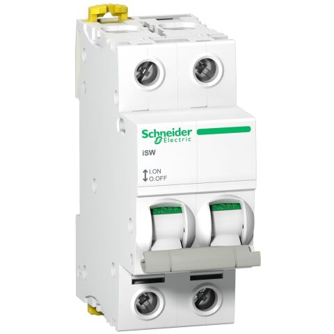 SCHNEIDER A9S65263A CTI9 ISW KONTROL ANAHTARI 2P 63A 415VAC YÜK AYIRICI