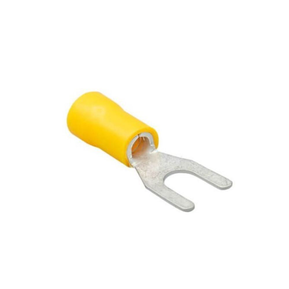 GWEST GÇU-6006 (100 ADET) 4-6MM2 SARI ÇATAL KABLO UCU