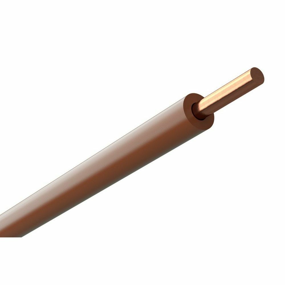 ÖZNUR 1X4 NYA KABLO ÖZNUR (KAHVERENGİ) (100 METRE)