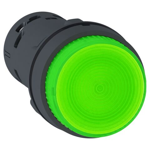 SCHNEIDER IŞKL. P.B - LED - YAYLI DNŞ -1NA - YEŞİL - 24V XB7NW33B1