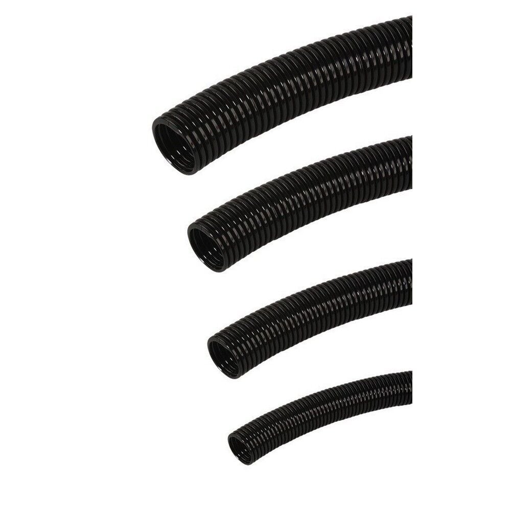 MUTLUSAN Ø40 PLASTİK SPİRAL (SİYAH) (25 METRE)