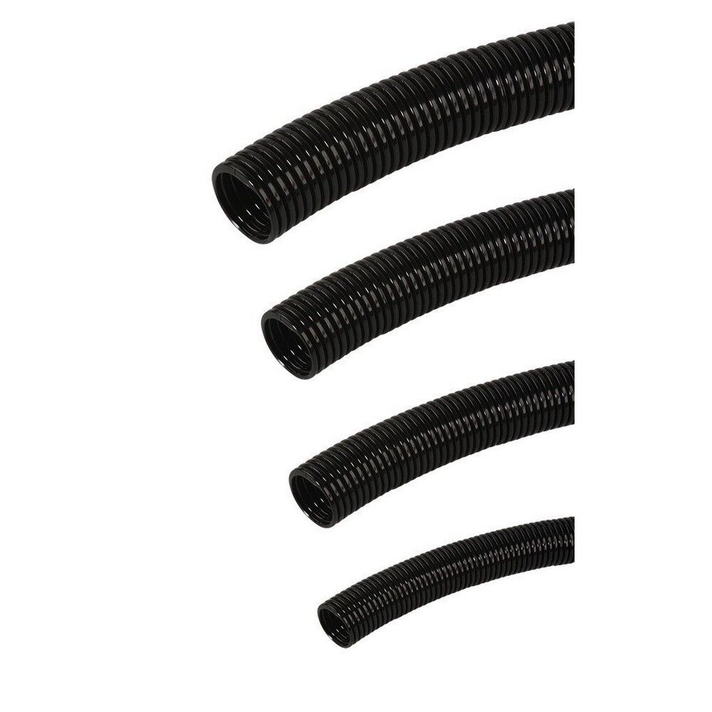 MUTLUSAN Ø40 PLASTİK SPİRAL (SİYAH) (25 METRE)