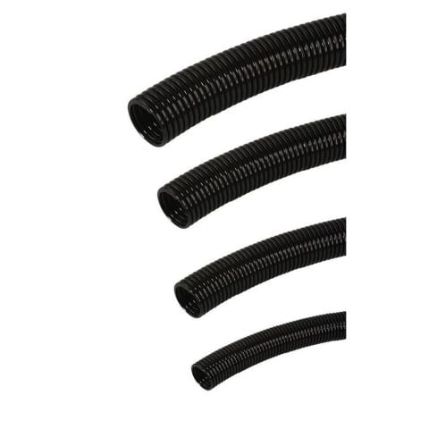 MUTLUSAN Ø40 PLASTİK SPİRAL (SİYAH) (25 METRE)