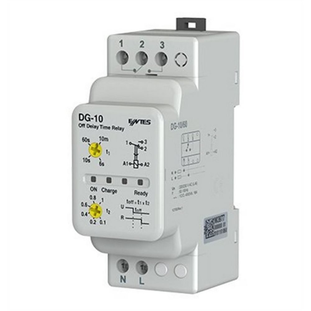 ENTES DG-10 PK28 220VAC T-İ DÜŞMEDE GECİKMELİ ZAMAN RÖLESİ