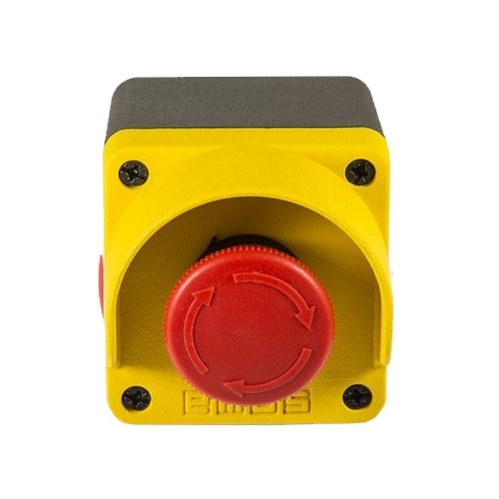 EMAS M1C200E40 SARI-GRİ ACİL STOP METAL KUMANDA KUTUSU