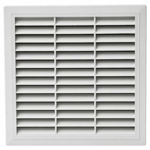 ÇETİNKAYA 260X260 FİLTRELİ SİYAH MENFEZ IP 54