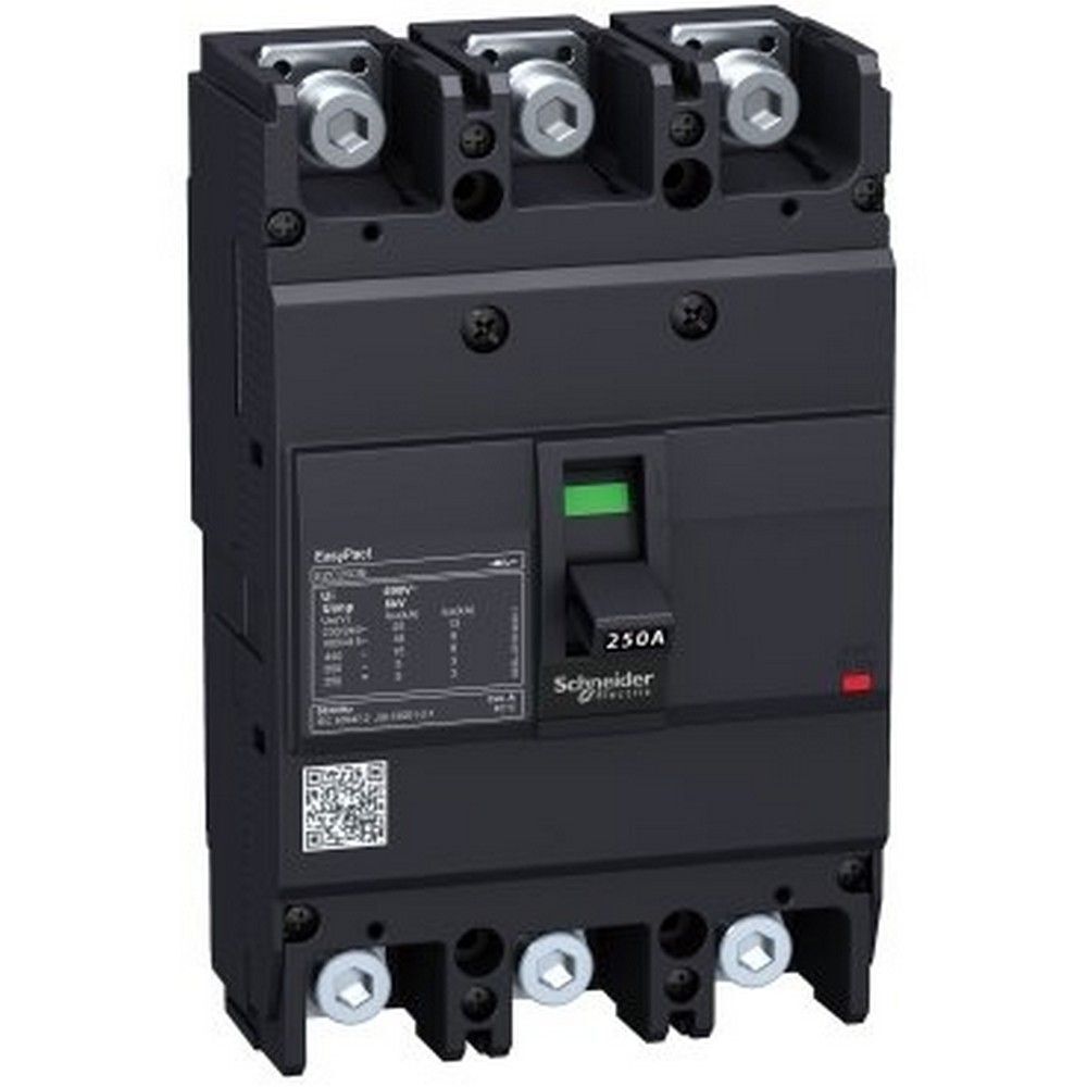 SCHNEIDER DEVRE KESİCİ EASYPACT EZC250H TMD 200 A 3 KUTUP 3D 3303431999620