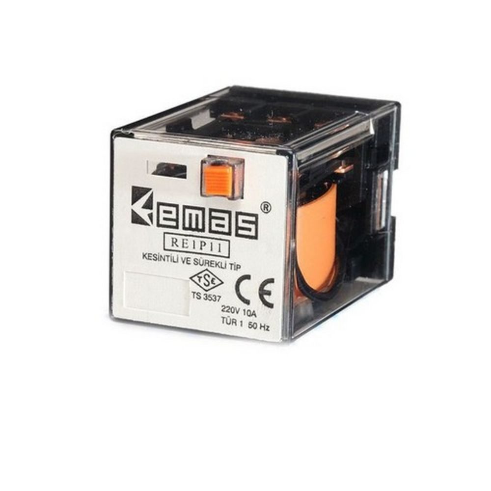 EMAS RE1P11AC048 RÖLE 3 KONTAK 11 PİN 48 V AC