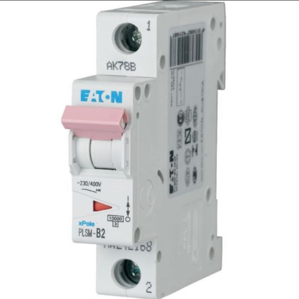 EATON PLSM-B2 OTOMATİK SİGORTA 1X2A 10KA B-EATON